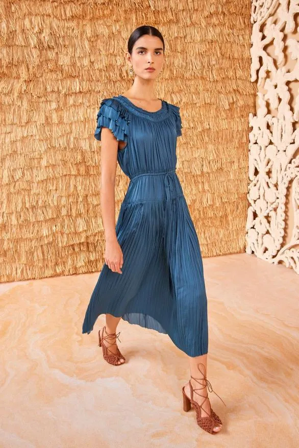 Kalesta Dress Neptune Women Ulla Johnson Dresses