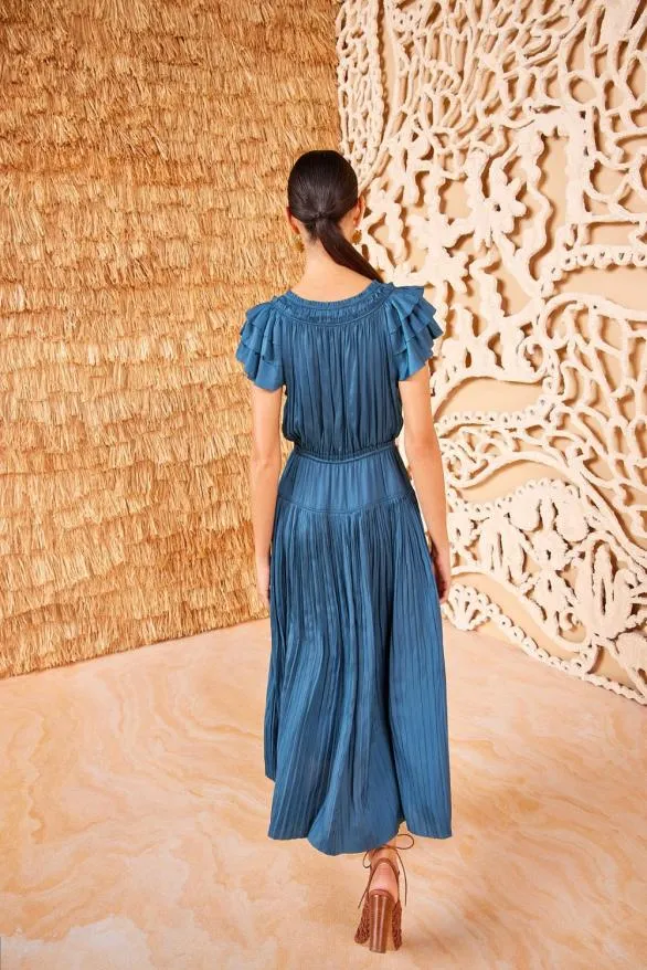 Kalesta Dress Neptune Women Ulla Johnson Dresses Kalesta Dress Neptune Women Ulla Johnson Dresses