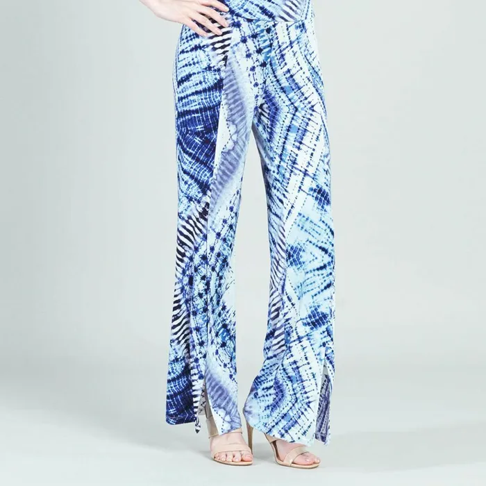 Kick Front High Slit Pant 8211 Acid Wash 8211 Final Sale Women Clara Sunwoo Pants Skirts Kick Front High Slit Pant 8211 Acid Wash 8211 Final Sale Women Clara Sunwoo Pants Skirts