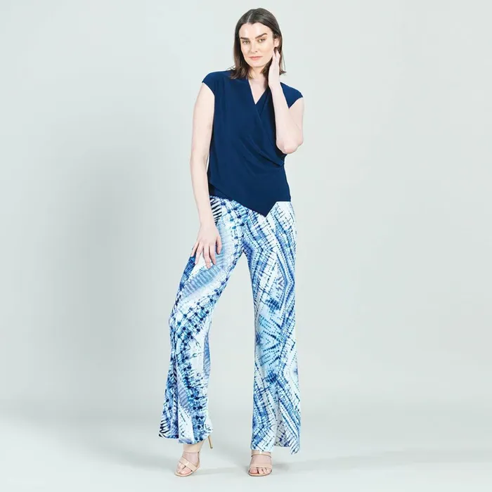 Kick Front High Slit Pant 8211 Acid Wash 8211 Final Sale Women Clara Sunwoo Pants Skirts