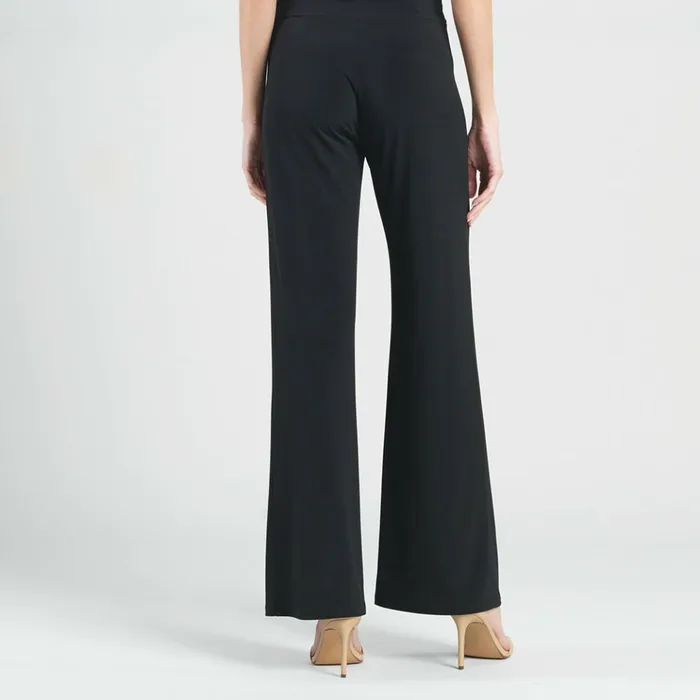 Kick Front High Slit Pant 8211 Black Women Clara Sunwoo Pants Skirts