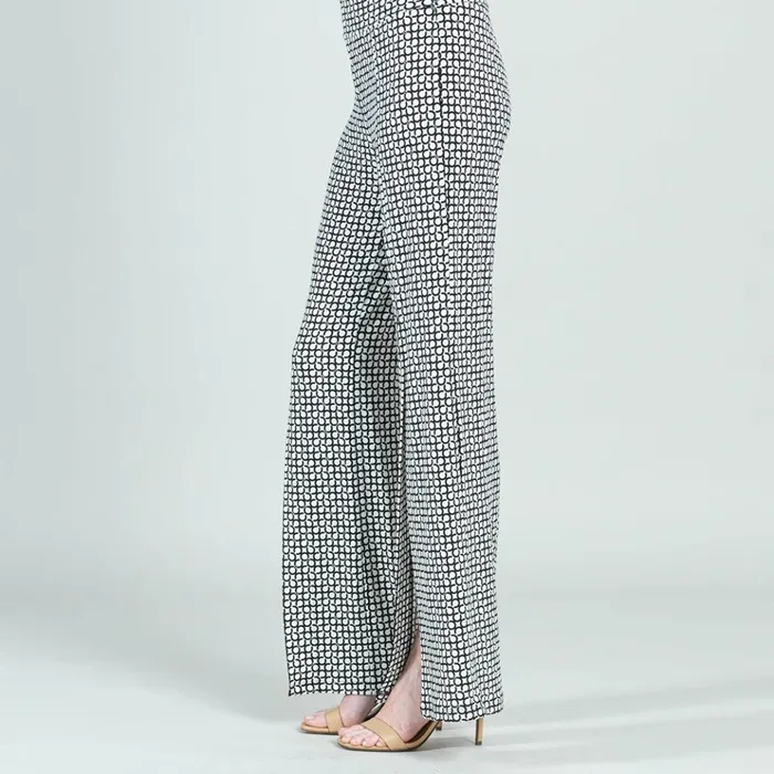 Kick Front High Slit Pant 8211 Chain Ring 8211 Final Sale Women Clara Sunwoo Pants Skirts