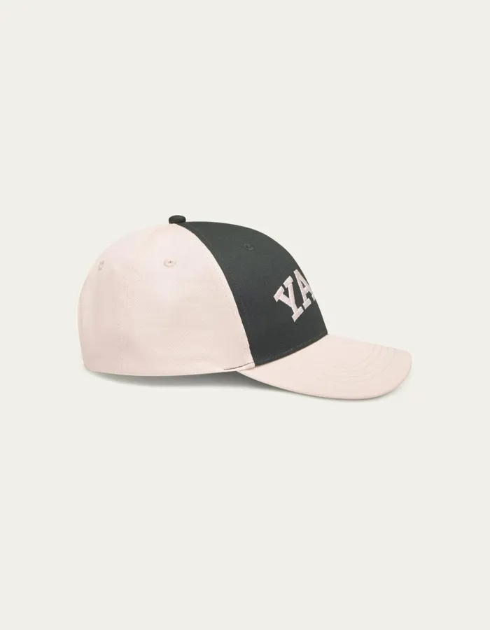 Kids Les Deux Caps Yale Two Colored Baseball Cap KIDS 8211 IvoryDuffel Bag Green