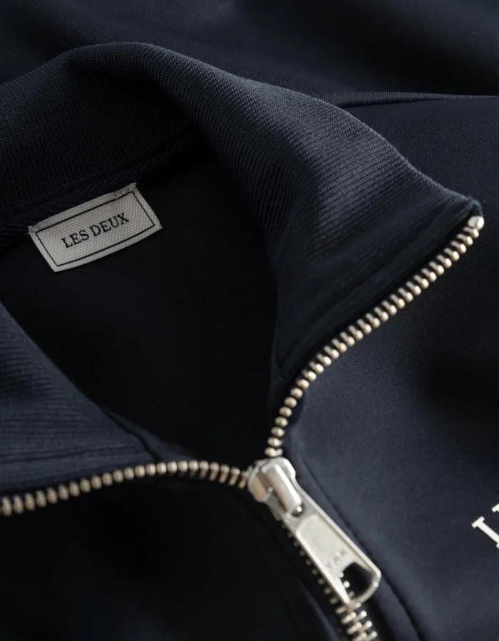 Kids Les Deux Tops Ballier Track Jacket Kids 8211 Dark Navy