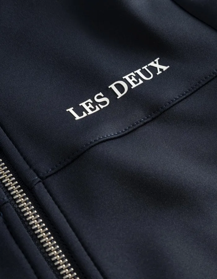 Kids Les Deux Tops Ballier Track Jacket Kids 8211 Dark Navy