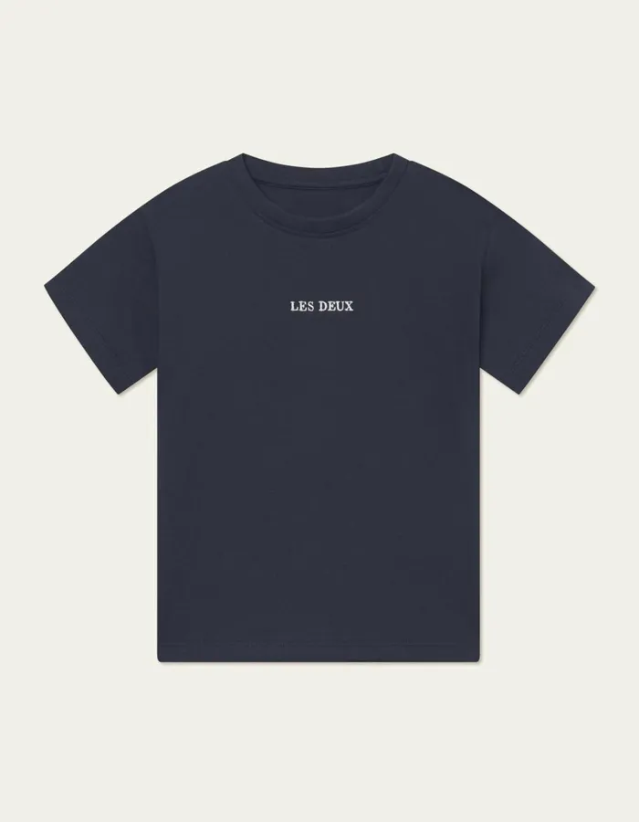 Kids Les Deux Tops Dexter TShirt Kids 8211 Dark Navy