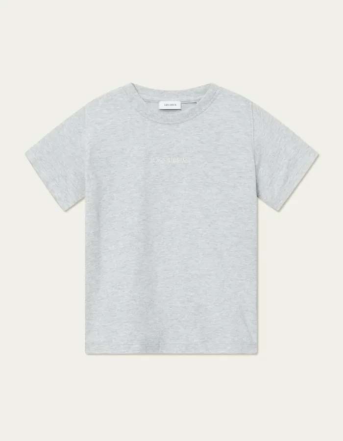 Kids Les Deux Tops Dexter TShirt Kids 8211 Snow Melange