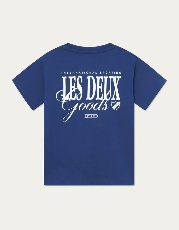 Kids Les Deux Tops Goods TShirt Kids 8211 BlueprintWhite