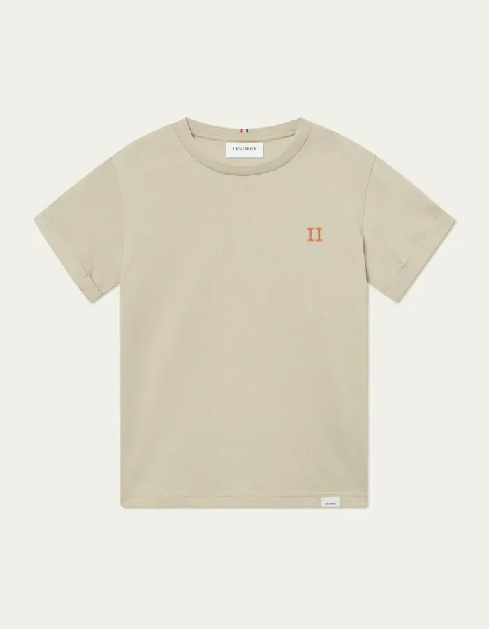Kids Les Deux Tops Nrregaard TShirt Kids 8211 Seasonal 8211 Light SandOrange