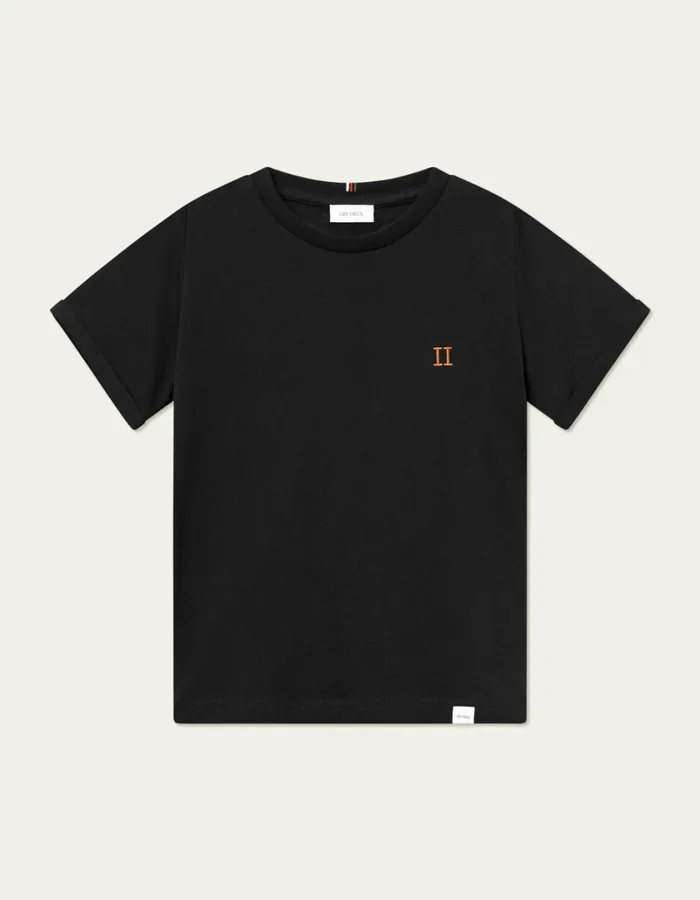 Kids Les Deux Tops Norregaard TShirt Kids 8211 BlackOrange