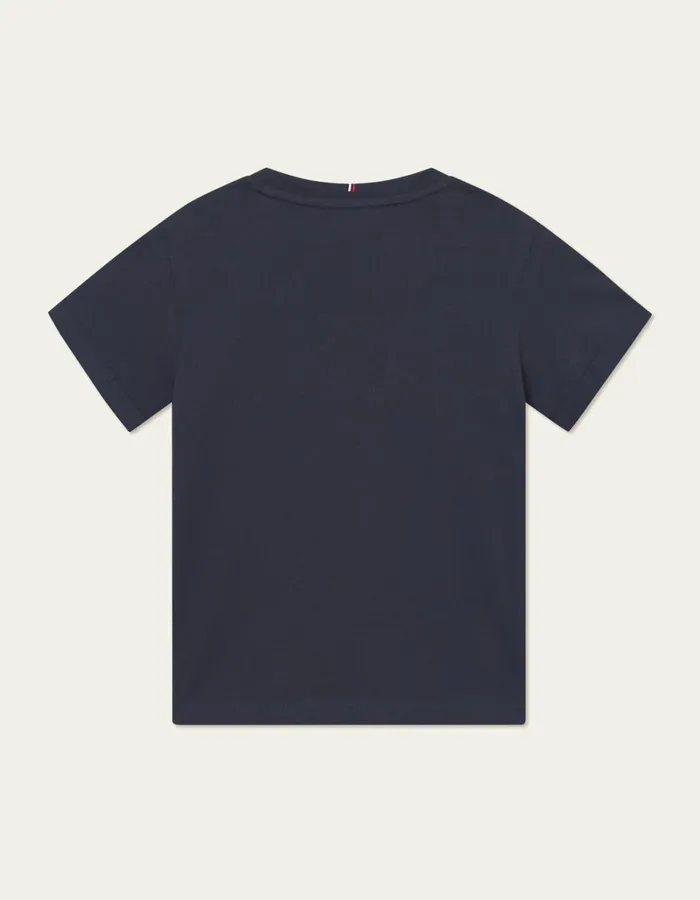 Kids Les Deux Tops Norregaard TShirt Kids 8211 Dark NavyOrange