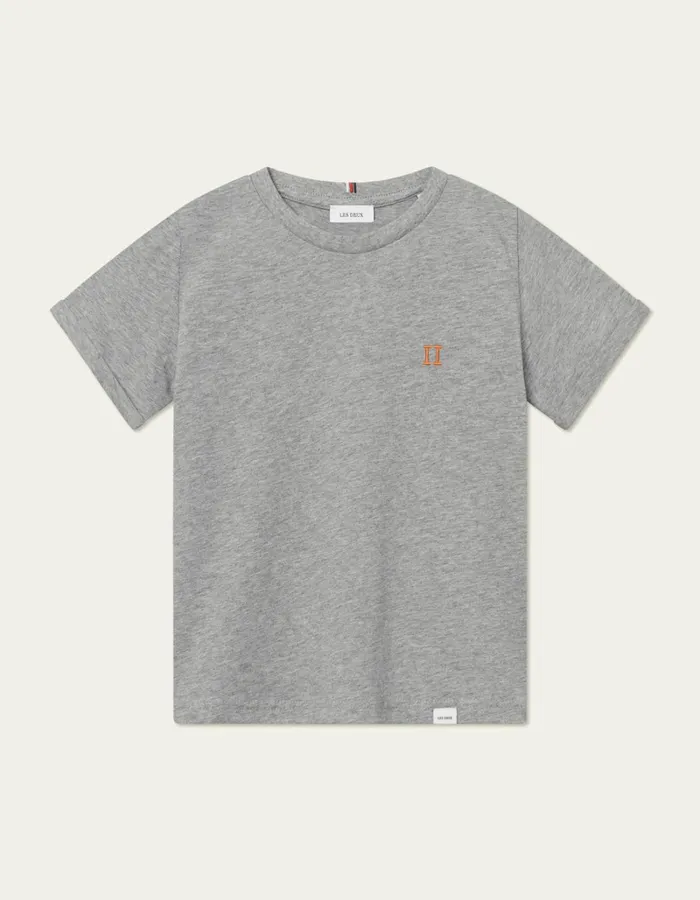 Kids Les Deux Tops Norregaard TShirt Kids 8211 Grey MelangeOrange
