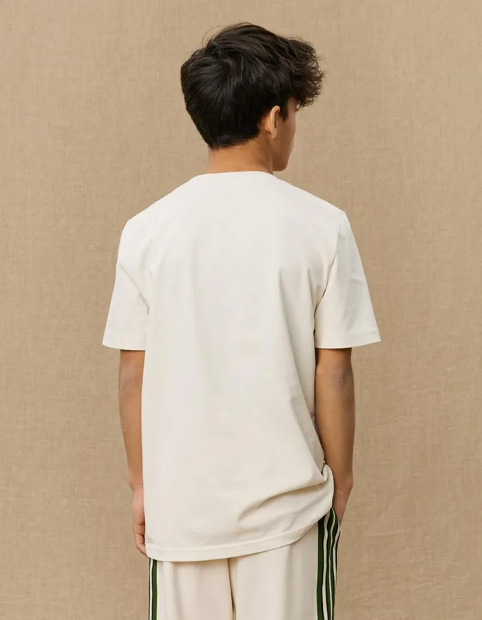 Kids Les Deux Yale Yale College TShirt KIDS 8211 IvoryBlack