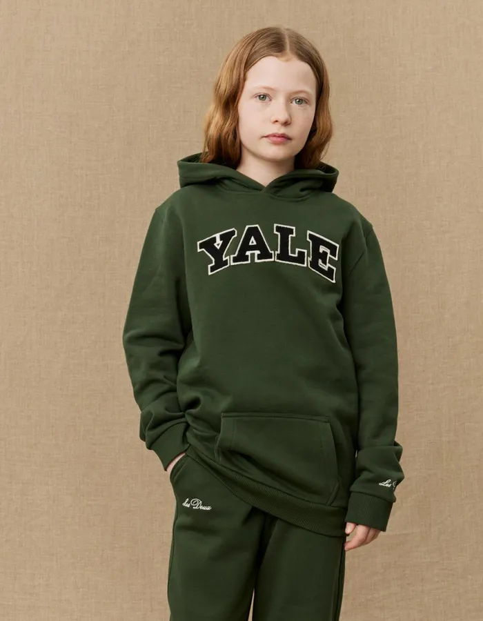 Kids Les Deux Yale Yale Hoodie KIDS 8211 Duffel Bag GreenBlack
