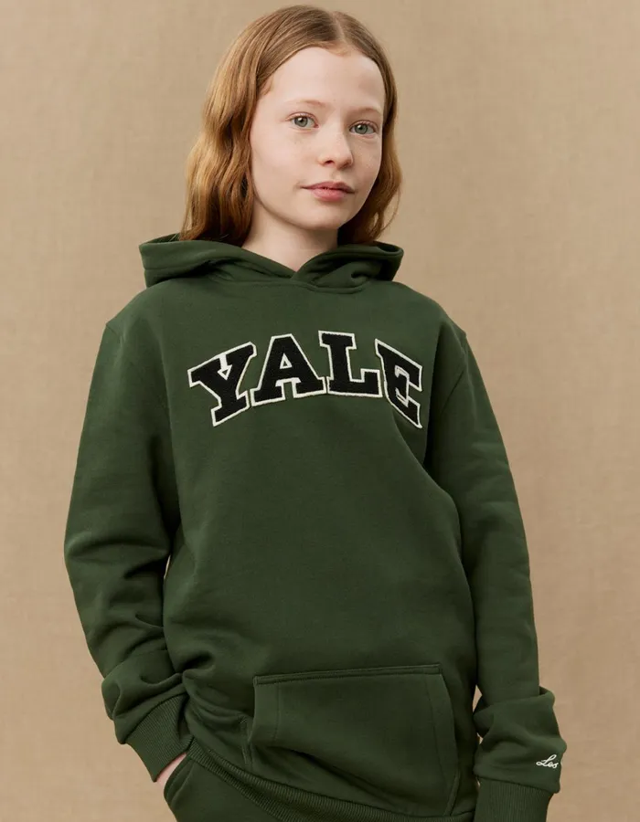 Kids Les Deux Yale Yale Hoodie KIDS 8211 Duffel Bag GreenBlack