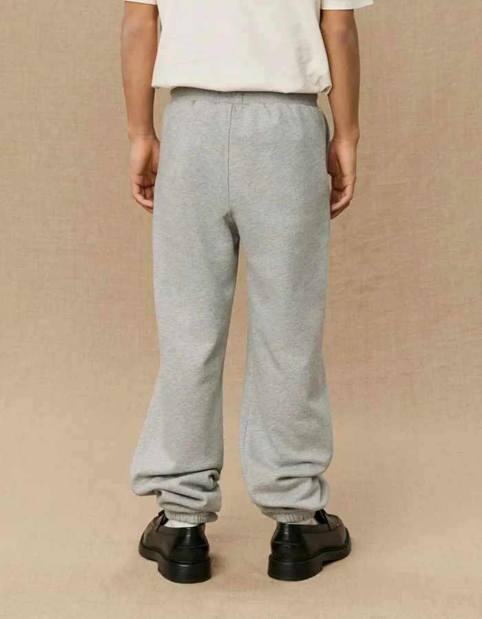 Kids Les Deux Yale Yale Sweatpants KIDS 8211 Light Grey MelangeBlack