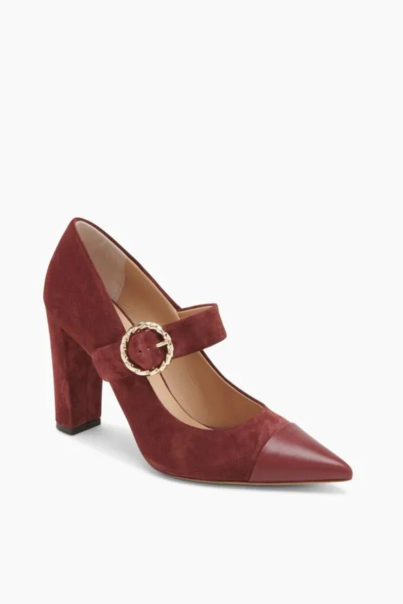 Kiki Heel Cordovan Women Ulla Johnson Shoes Kiki Heel Cordovan Women Ulla Johnson Shoes