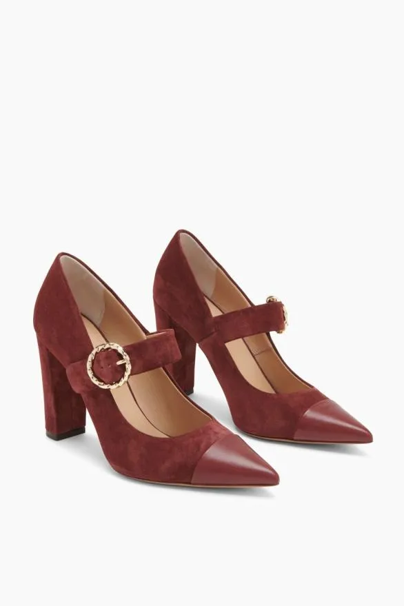 Kiki Heel Cordovan Women Ulla Johnson Shoes Kiki Heel Cordovan Women Ulla Johnson Shoes