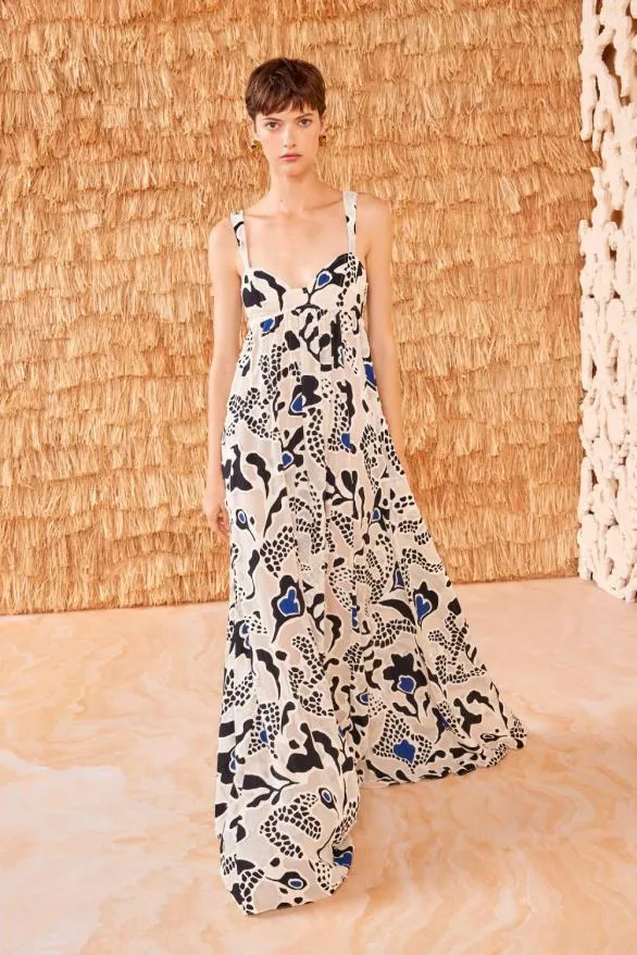 Leilani Gown Porcelain Women Ulla Johnson Dresses Leilani Gown Porcelain Women Ulla Johnson Dresses