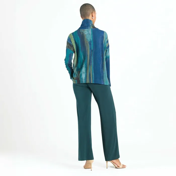 Lightweight Cozy 8211 Tipped Hem Sweater Top 8211 Paint Stroke 8211 Final Sale Women Clara Sunwoo Sweaters