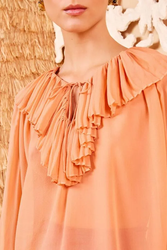 Lilia Blouse Peony Women Ulla Johnson Tops Lilia Blouse Peony Women Ulla Johnson Tops