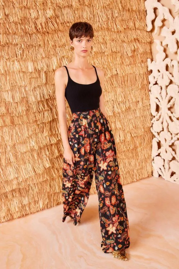 Linnea Pant Hellebore Women Ulla Johnson Pants And Jumpsuits