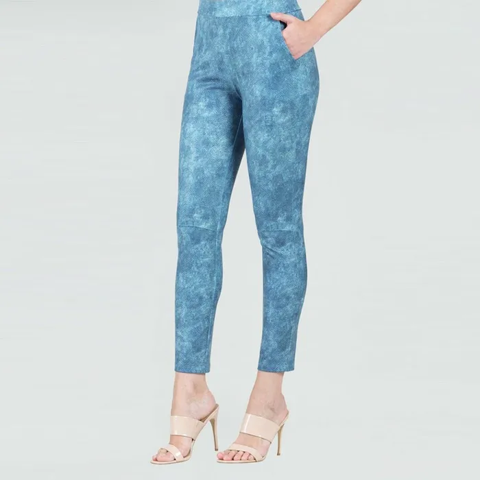 Liquid Leather 8211 Textured Skinny Pocket Pant 8211 Denim Print 8211 Final Sale Women Clara Sunwoo Pants Skirts Liquid Leather 8211 Textured Skinny Pocket Pant 8211 Denim Print 8211 Final Sale Women Clara Sunwoo Pants Skirts