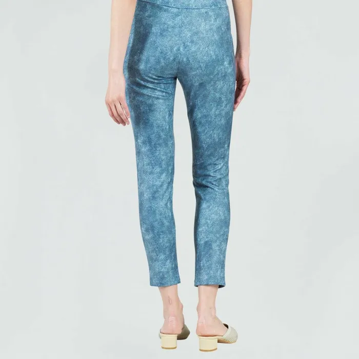 Liquid Leather 8211 Textured Skinny Pocket Pant 8211 Denim Print 8211 Final Sale Women Clara Sunwoo Pants Skirts