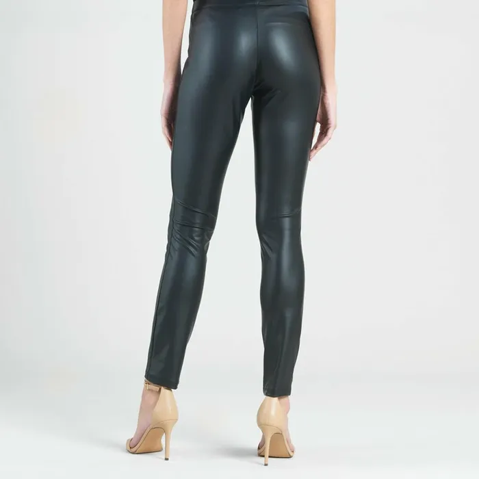 Liquid Leather Sheen Signature Legging 8211 Black Women Clara Sunwoo Pants Skirts