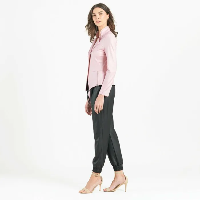 Liquid Leather Signature Jacket 8211 Pink Women Clara Sunwoo Jackets Cardigans