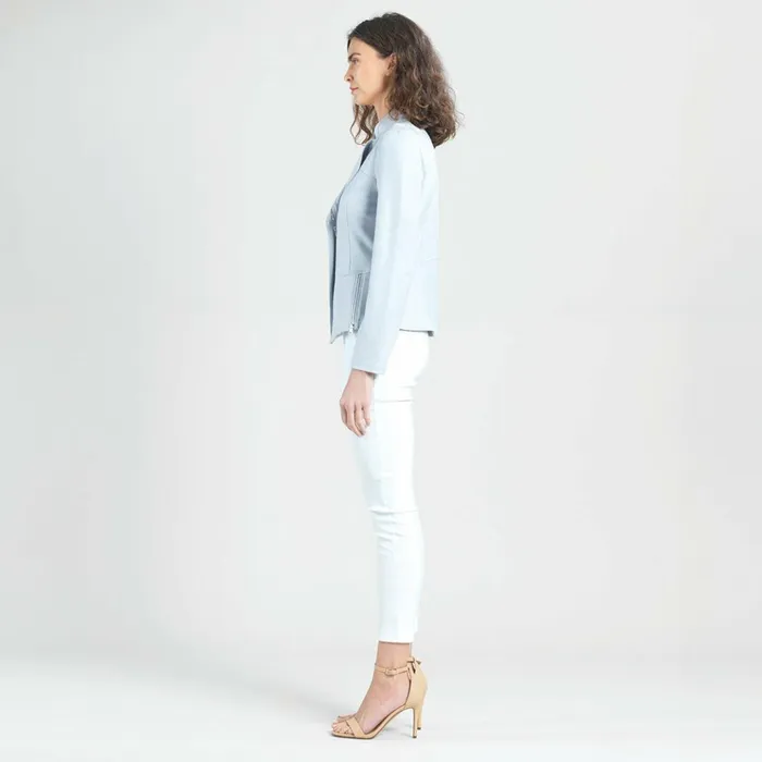 Liquid Leather Signature Jacket 8211 Stone Women Clara Sunwoo Jackets Cardigans