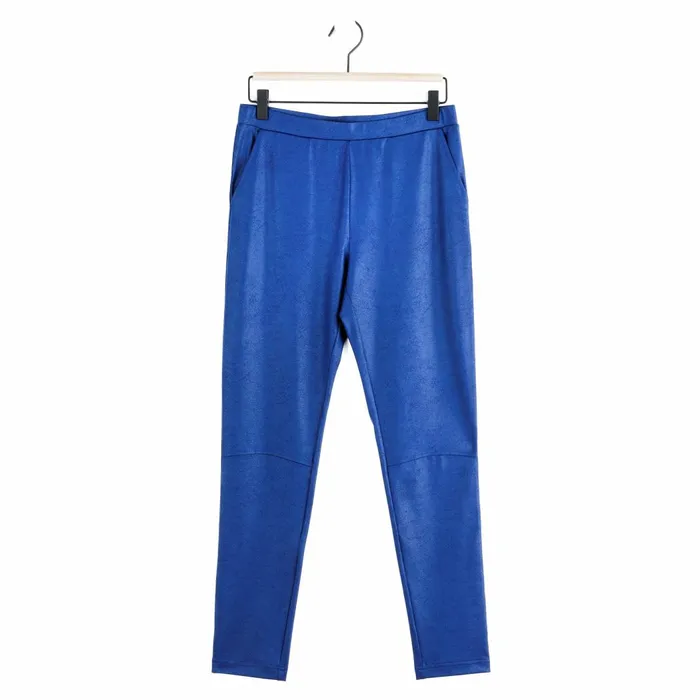 Liquid Leather Signature Skinny Pocket Pant 8211 Cobalt Women Clara Sunwoo Pants Skirts