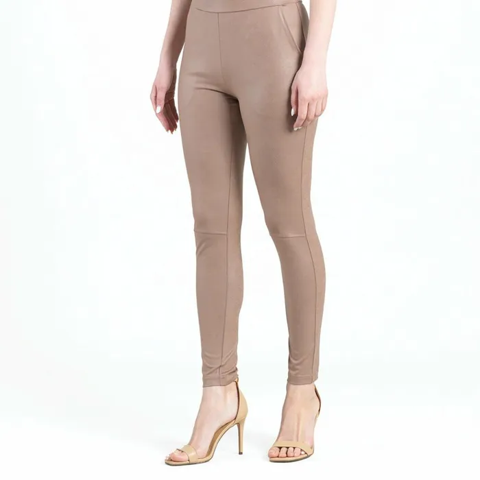 Liquid Leather Signature Skinny Pocket Pant 8211 Taupe Women Clara Sunwoo Pants Skirts Liquid Leather Signature Skinny Pocket Pant 8211 Taupe Women Clara Sunwoo Pants Skirts