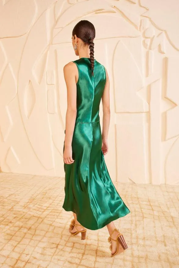 Lisbet Dress Lotus Women Ulla Johnson Dresses Lisbet Dress Lotus Women Ulla Johnson Dresses