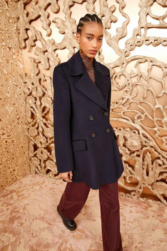Lucie Coat Midnight Women Ulla Johnson Coats And Jackets