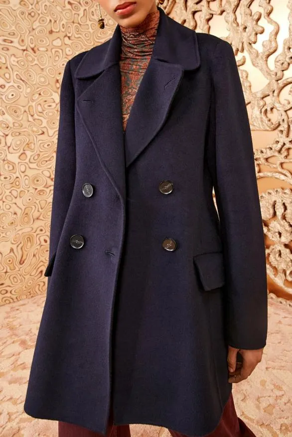 Lucie Coat Midnight Women Ulla Johnson Coats And Jackets Lucie Coat Midnight Women Ulla Johnson Coats And Jackets