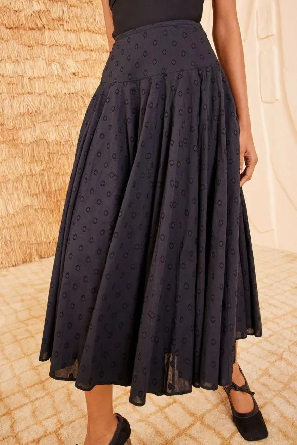 Luisa Skirt Noir Women Ulla Johnson Skirts And Shorts Luisa Skirt Noir Women Ulla Johnson Skirts And Shorts