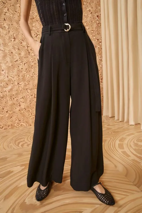 Lydia Pant Noir Women Ulla Johnson Pants And Jumpsuits Lydia Pant Noir Women Ulla Johnson Pants And Jumpsuits