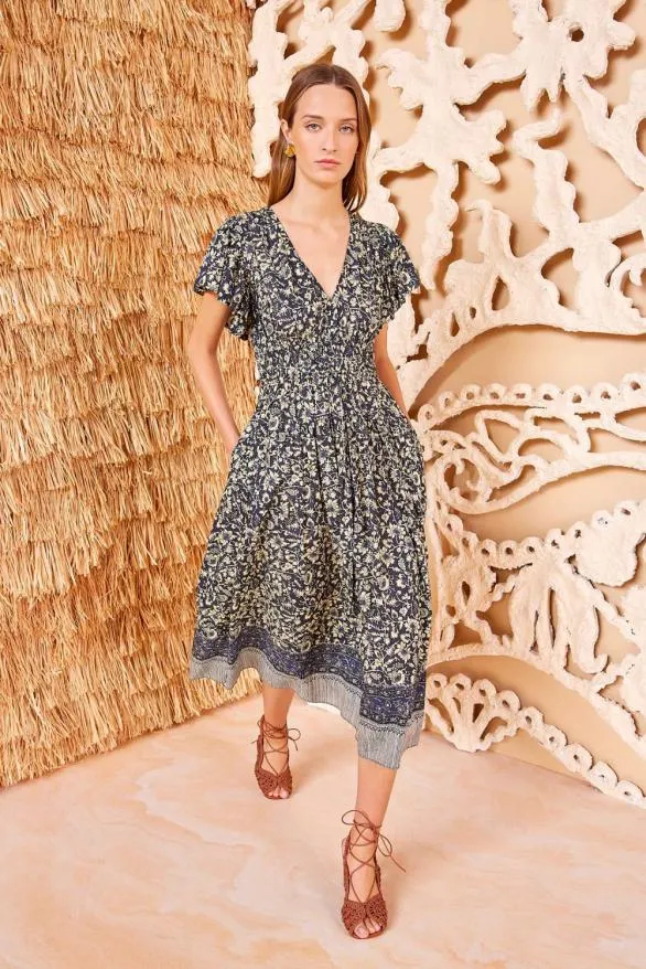 Lyria Dress Raven Women Ulla Johnson Dresses