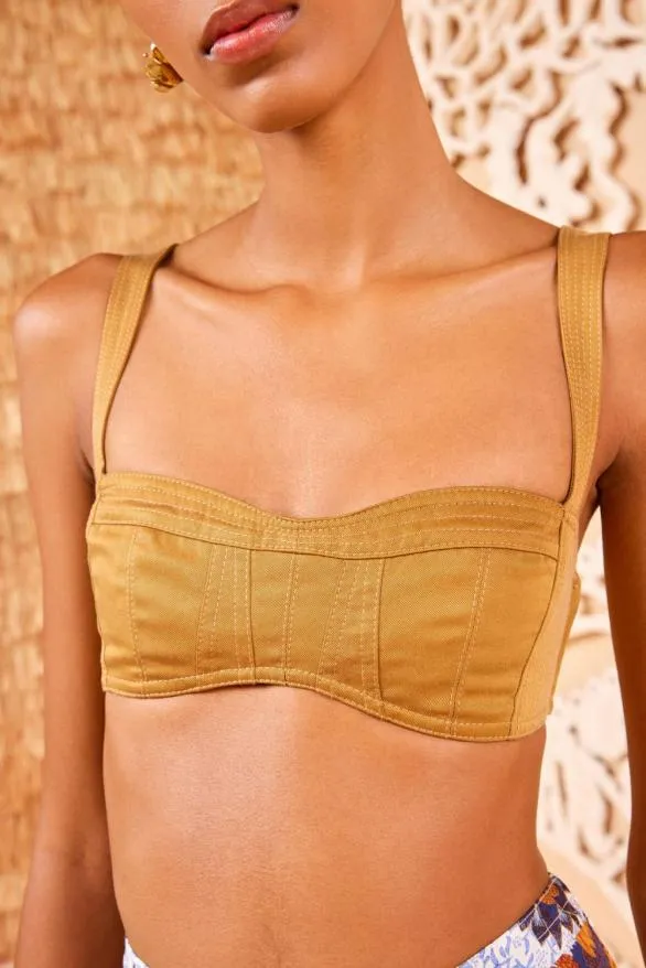 Maia Top Fawn Women Ulla Johnson Tops Maia Top Fawn Women Ulla Johnson Tops