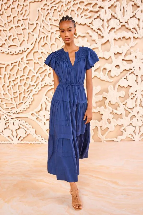Marika Dress Midnight Women Ulla Johnson Dresses Marika Dress Midnight Women Ulla Johnson Dresses