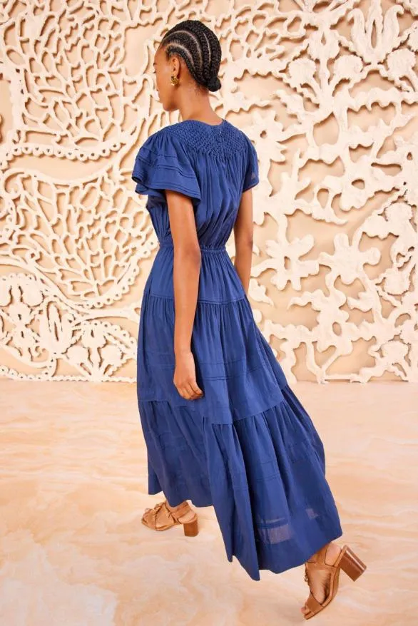Marika Dress Midnight Women Ulla Johnson Dresses Marika Dress Midnight Women Ulla Johnson Dresses