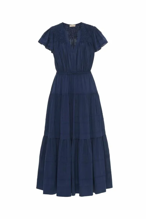 Marika Dress Midnight Women Ulla Johnson Dresses Marika Dress Midnight Women Ulla Johnson Dresses
