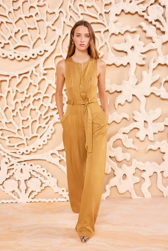 Marin Jumpsuit Fawn Women Ulla Johnson Pants And Jumpsuits