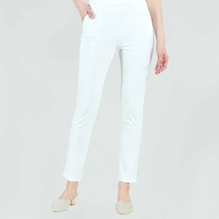 Medium Knit 8211 Straight Leg Pocket Pant 8211 2 Colors Women Clara Sunwoo Pants Skirts