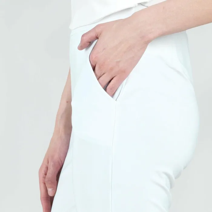 Medium Knit 8211 Straight Leg Pocket Pant 8211 2 Colors Women Clara Sunwoo Pants Skirts