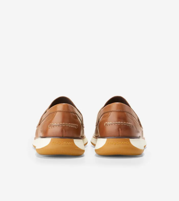 Men 4ZEROslashGRAND Loafer British Tanivory Cole Haan Loafers and Drivers
