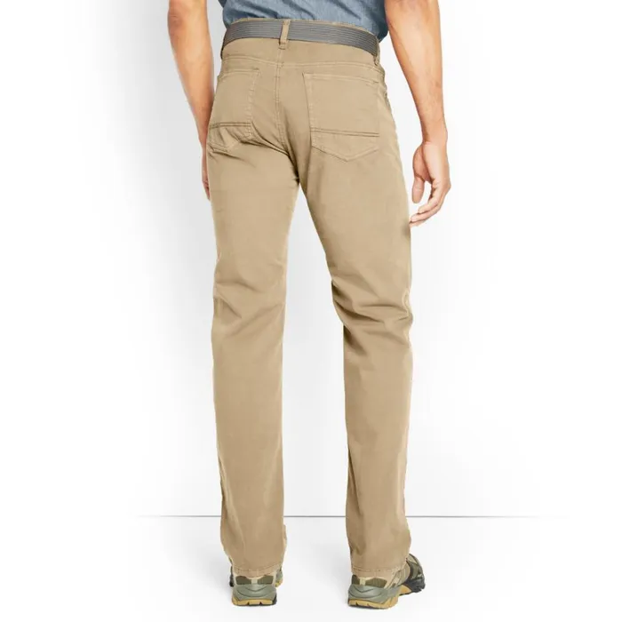 Men 5Pocket Stretch Twill Pants Desert Khaki Orvis Pants