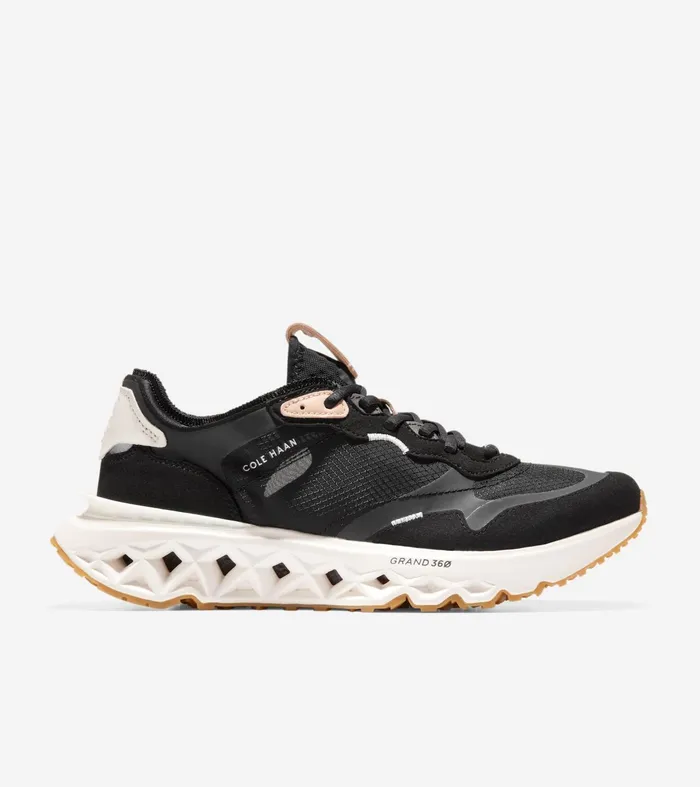 Men 5ZEROslashGRAND Running Shoe Blackperiscopeivory Cole Haan Sneakers