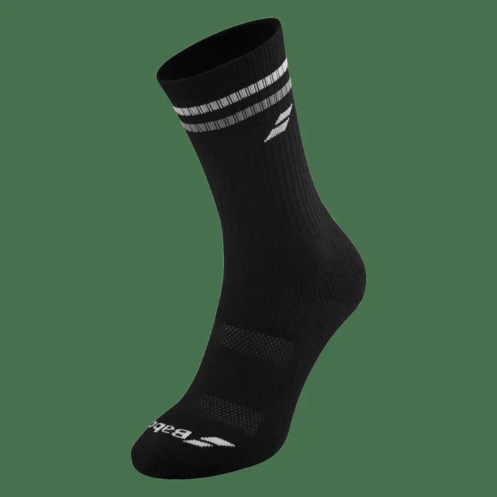 Men Accessories Babolat Team Single Socks Men Blackwhite